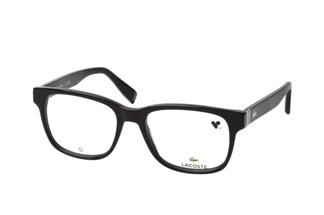 lacoste l 2937 001, including lenses, square glasses, male