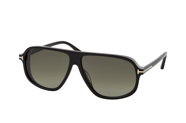 Tom Ford FT1208 01B, AVIATOR Sunglasses, MALE