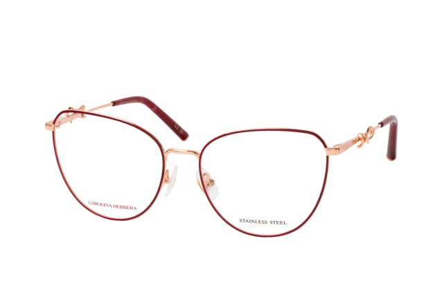 Carolina Herrera HER 0220 AU2, including lenses, BUTTERFLY Glasses, FEMALE