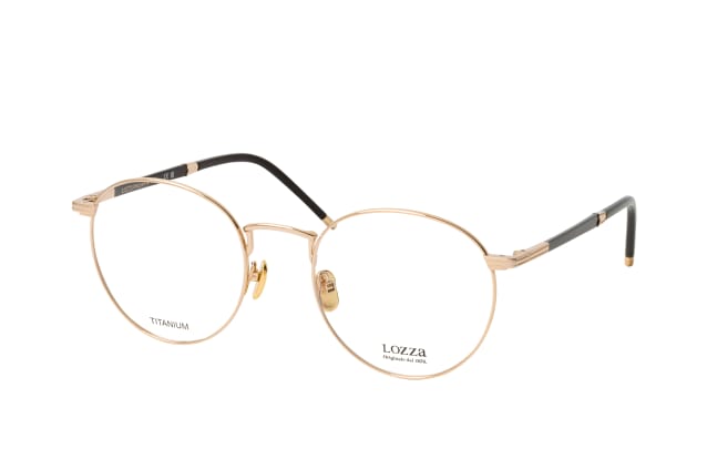 lozza vl2414 0301, including lenses, round glasses, male
