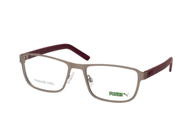Puma PU 0498O 003, including lenses, RECTANGLE Glasses, MALE