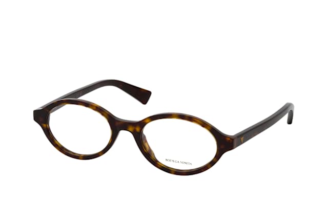 Bottega Veneta BV 1367O 002, including lenses, OVAL Glasses, FEMALE