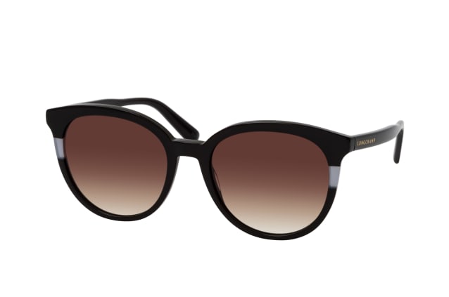 Longchamp LO 752S 001, ROUND Sunglasses, FEMALE, available with prescription