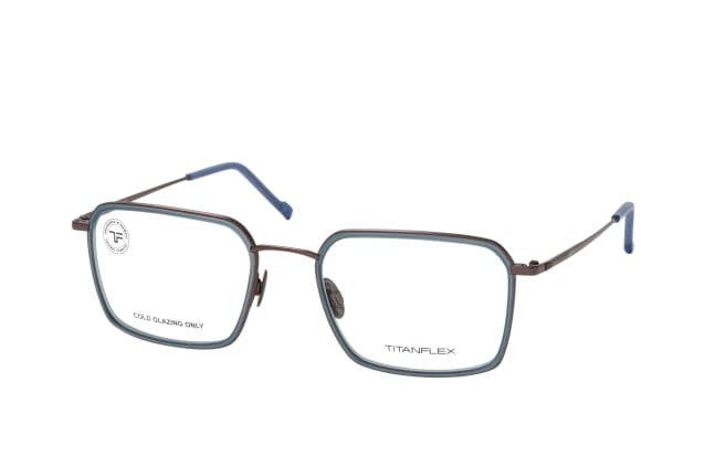 TITANFLEX 820954 70, including lenses, SQUARE Glasses, MALE