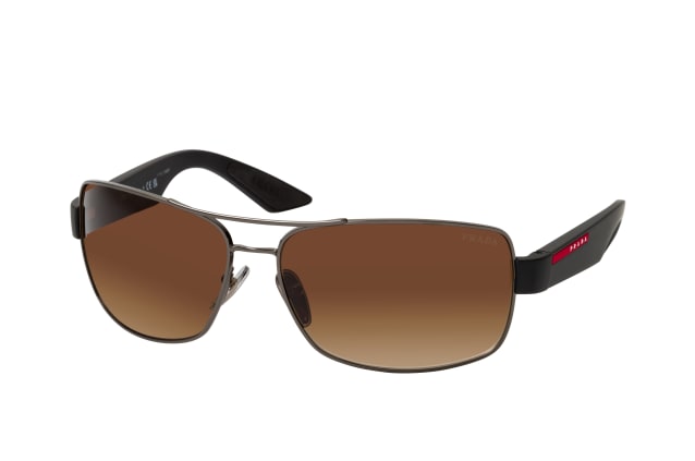 Prada Linea Rossa 0PS 50ZS 5AV02P, RECTANGLE Sunglasses, MALE