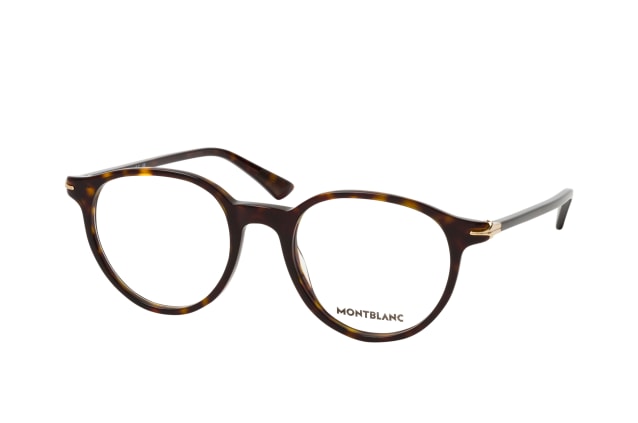 MONTBLANC MB0340O 002, including lenses, ROUND Glasses, MALE