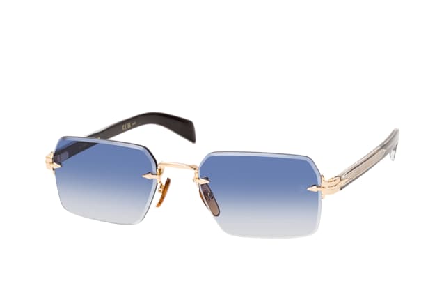 David Beckham DB 7109/S RHL, SQUARE Sunglasses, MALE