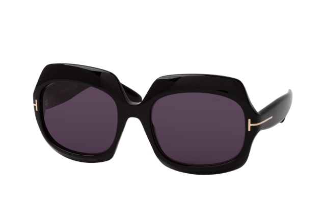 Tom Ford FT 1155 01A, SQUARE Sunglasses, FEMALE