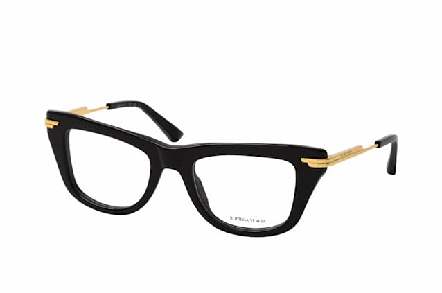 Bottega Veneta BV 1370O 001, including lenses, BUTTERFLY Glasses, UNISEX