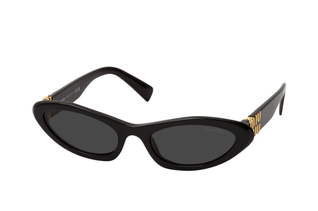 Miu Miu MU 09YS 1AB5S0, ROUND Sunglasses, FEMALE, available with prescription