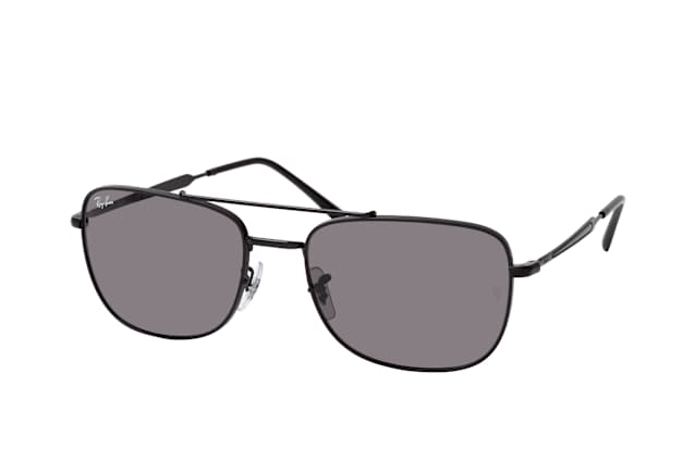 Ray-Ban RB 3755 002/B1, SQUARE Sunglasses, UNISEX