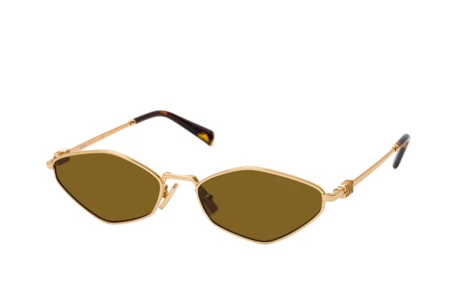 Miu Miu MU 56ZS 5AK09Z, OVAL Sunglasses, FEMALE, available with prescription