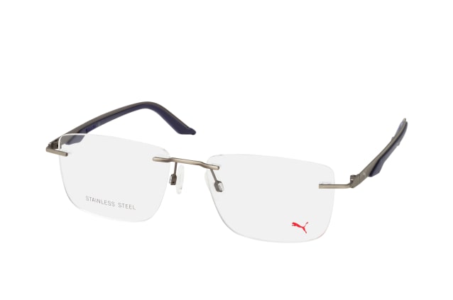 Puma PU0455O 003, including lenses, SQUARE Glasses, MALE