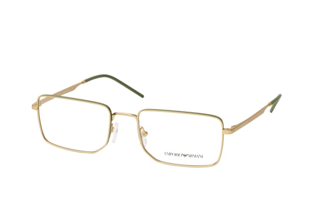 Emporio Armani 0EA1153 3002, including lenses, RECTANGLE Glasses, MALE