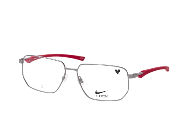 Nike NIKE 4317 076, including lenses, RECTANGLE Glasses, MALE