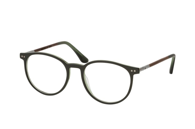 WOOD FELLAS POINT 11037 7346, including lenses, ROUND Glasses, MALE