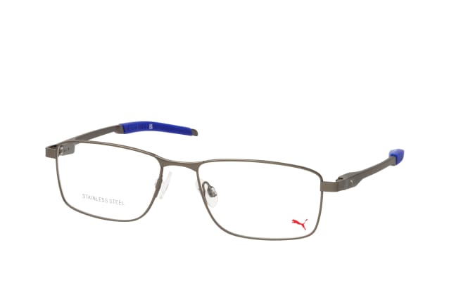 Puma PU0414O 002, including lenses, RECTANGLE Glasses, MALE