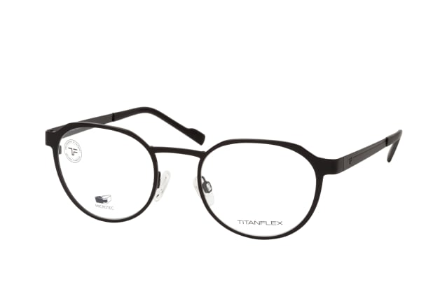 TITANFLEX 820970 10, including lenses, ROUND Glasses, MALE