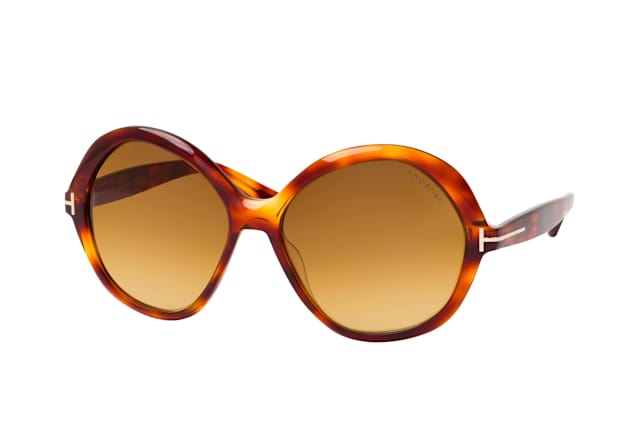 Tom Ford FT 1282 54F, SQUARE Sunglasses, FEMALE