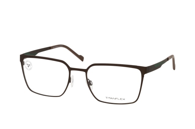 TITANFLEX 820973 60, including lenses, SQUARE Glasses, MALE