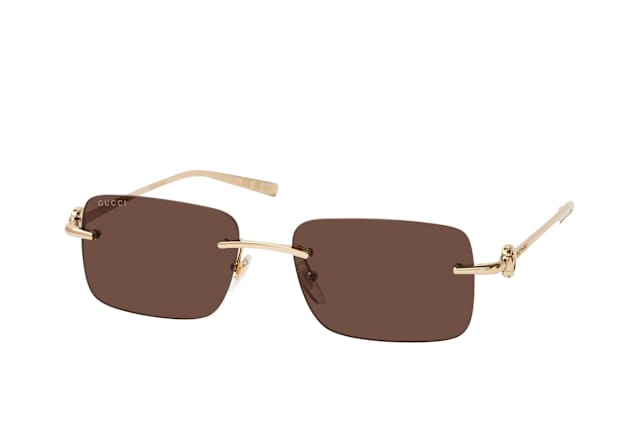 Gucci GG1703S 004, RECTANGLE Sunglasses, MALE