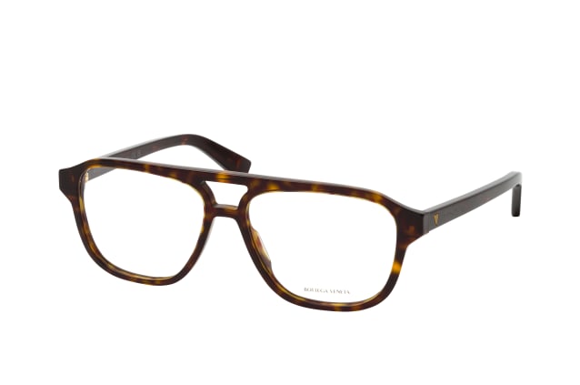 Bottega Veneta BV1294O 002, including lenses, AVIATOR Glasses, MALE