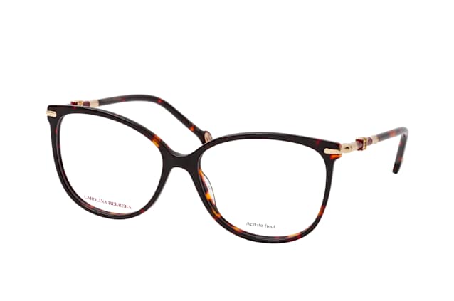 Carolina Herrera HER 0304 086, including lenses, SQUARE Glasses, FEMALE