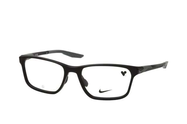 Nike NIKE 7405 001, including lenses, RECTANGLE Glasses, MALE