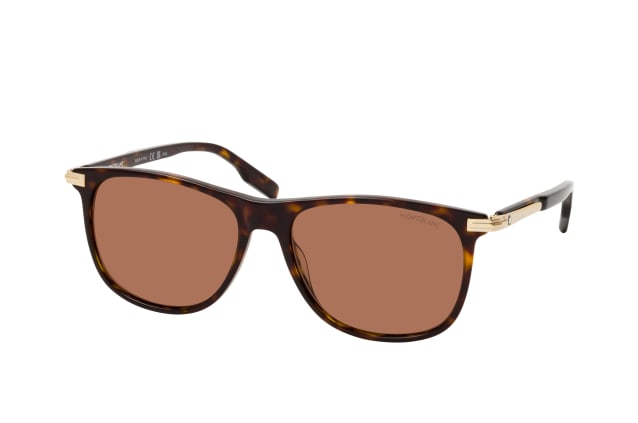 MONTBLANC MB 0216S 002, SQUARE Sunglasses, MALE, available with prescription