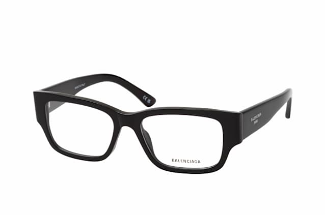 Balenciaga BB0371O 001, including lenses, SQUARE Glasses, MALE