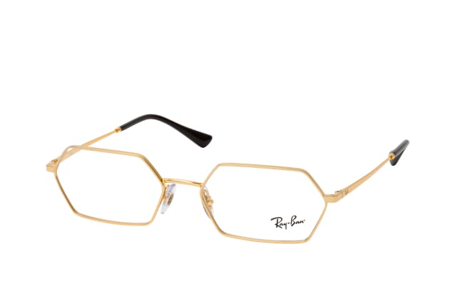 Ray-Ban RX 6528 2500, including lenses, RECTANGLE Glasses, UNISEX