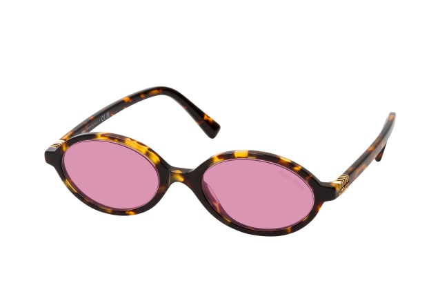 Miu Miu 0MU 04ZS VAU50D, OVAL Sunglasses, FEMALE