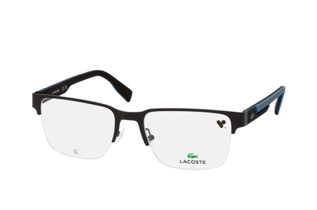 Lacoste L 2305 001, including lenses, SQUARE Glasses, MALE