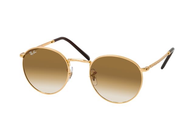 Ray-Ban 0RB3637 001/51, ROUND Sunglasses, UNISEX, available with prescription