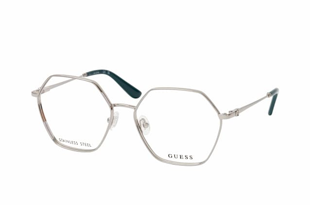 Guess GU 50184 010, including lenses, SQUARE Glasses, FEMALE