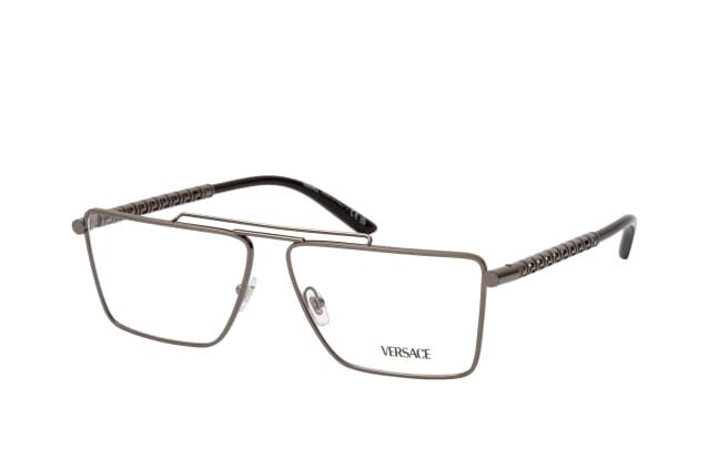 Versace VE 1295 1001, including lenses, RECTANGLE Glasses, MALE