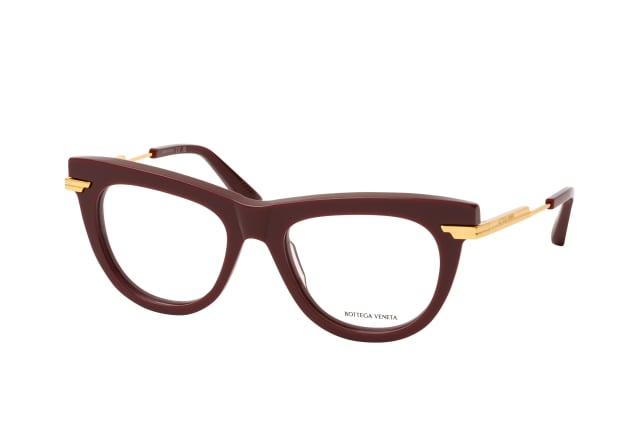 Bottega Veneta BV1297O 003, including lenses, BUTTERFLY Glasses, FEMALE