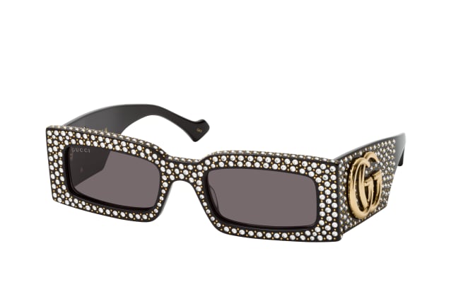 Gucci GG 1425S 005, RECTANGLE Sunglasses, FEMALE, available with prescription