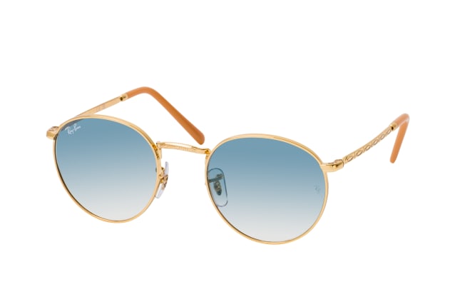 Ray-Ban 0RB3637 001/3F, ROUND Sunglasses, UNISEX, available with prescription