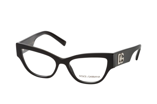 Dolce&Gabbana DG 3378 501, including lenses, BUTTERFLY Glasses, FEMALE
