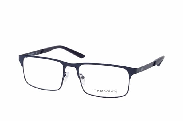 Emporio Armani EA 1170 3396, including lenses, RECTANGLE Glasses, MALE