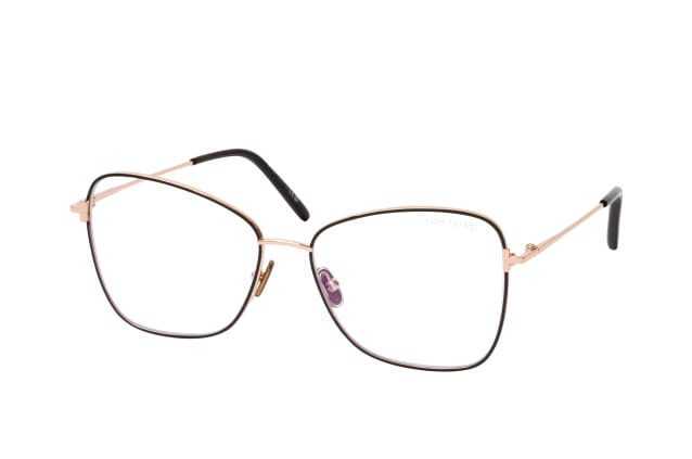 Tom Ford FT 5906-B 001, including lenses, BUTTERFLY Glasses, FEMALE
