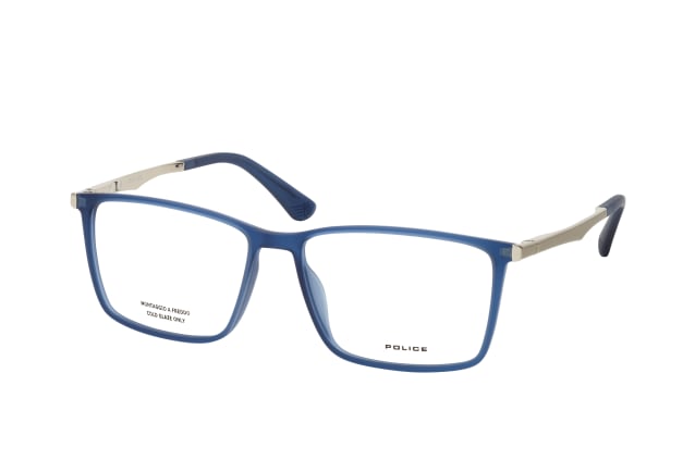 Police VPLG 70 AGQM, including lenses, SQUARE Glasses, MALE