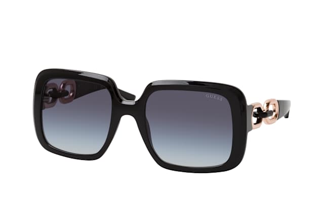 Guess GU 00161 01B, SQUARE Sunglasses, FEMALE