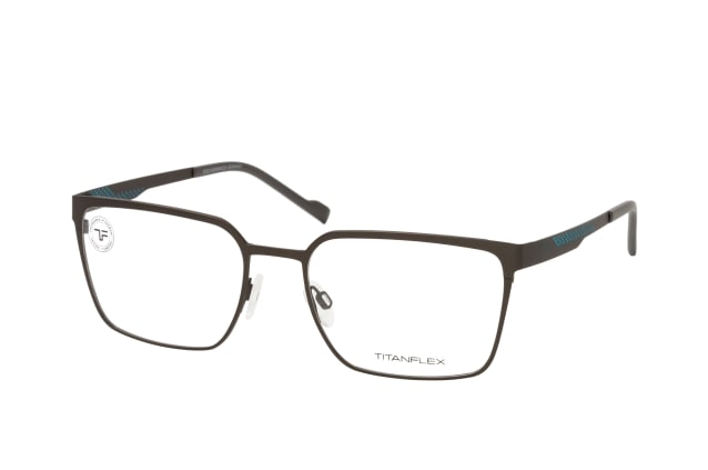 TITANFLEX 820973 30, including lenses, SQUARE Glasses, MALE