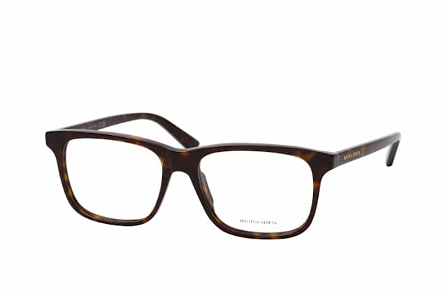 Bottega Veneta BV1316O 002, including lenses, SQUARE Glasses, UNISEX
