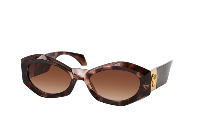 Versace VE 4466U 54613B, OVAL Sunglasses, FEMALE