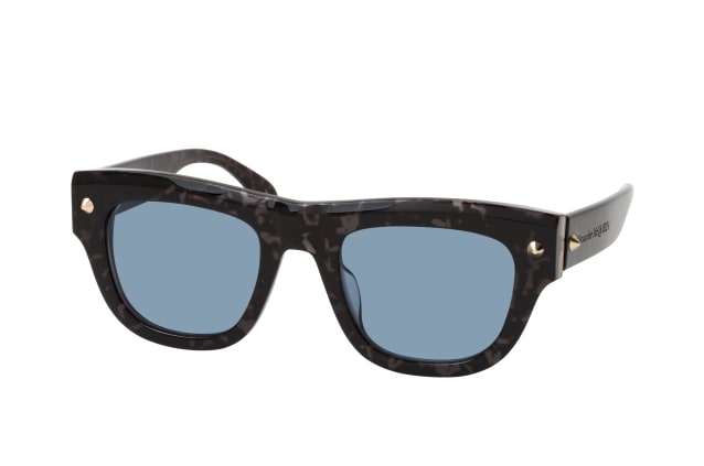 Alexander McQueen AM 0425S 003, SQUARE Sunglasses, MALE, available with prescription