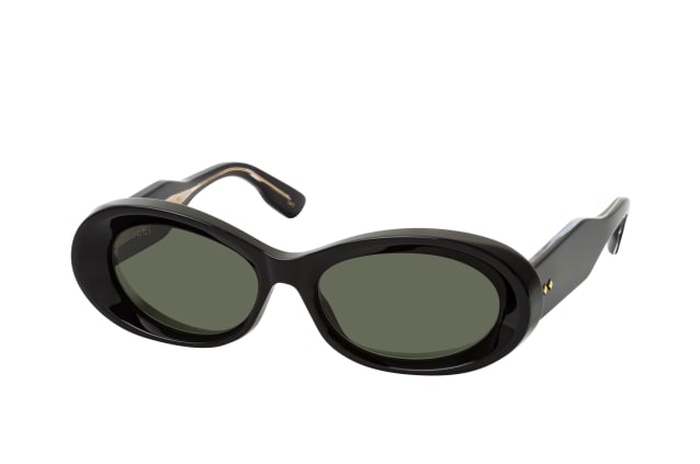 Gucci GG1527S 001, OVAL Sunglasses, FEMALE