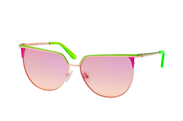 Guess GU 00132 95U, BUTTERFLY Sunglasses, FEMALE, available with prescription